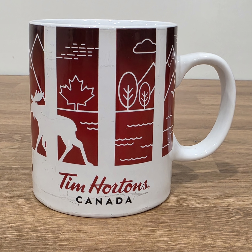 Tim Hortons 2016 Traveller's Collection "Canada" Series 1 mug. 